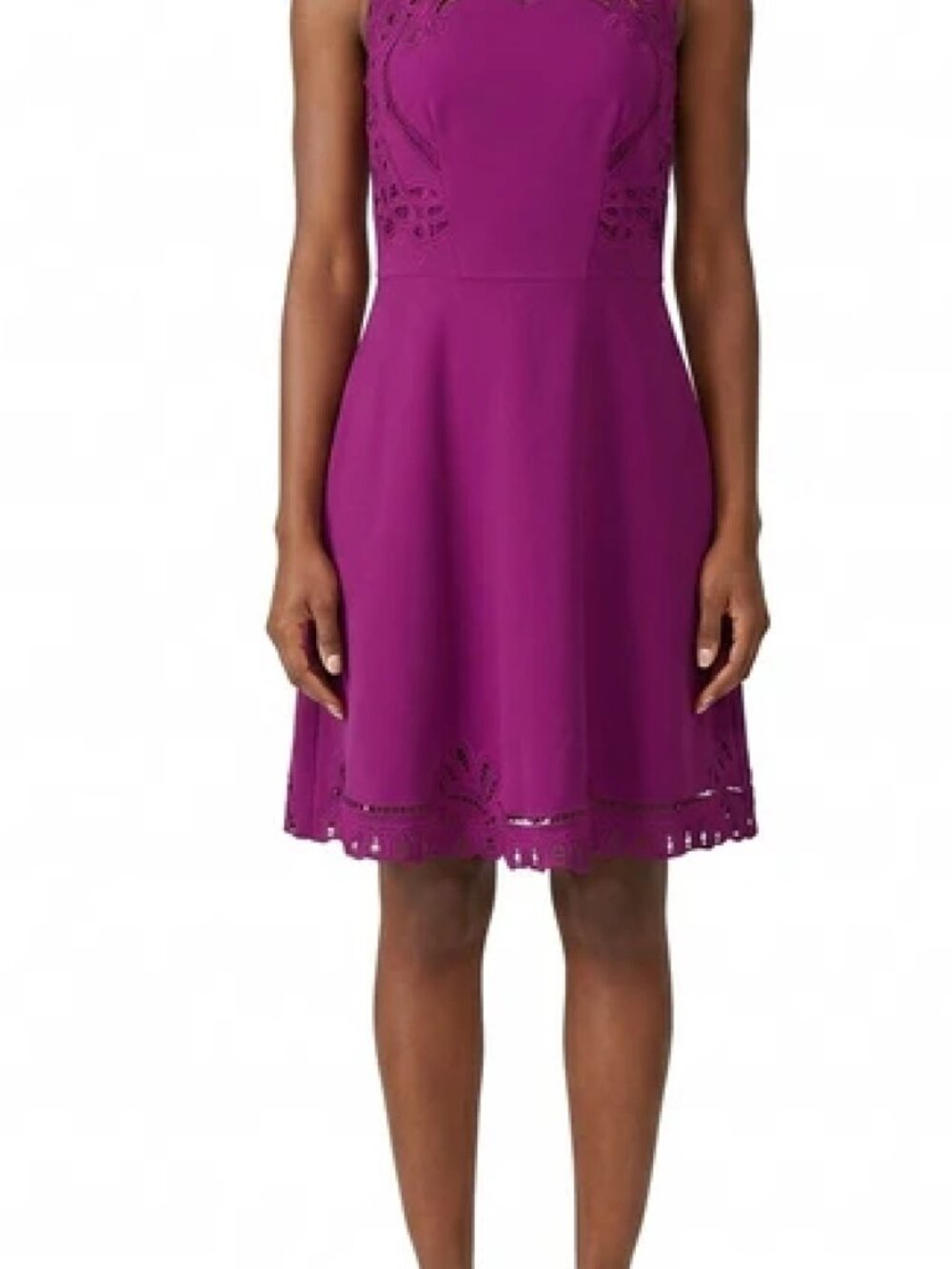 Ted Baker Dress In Fuchsia size 0